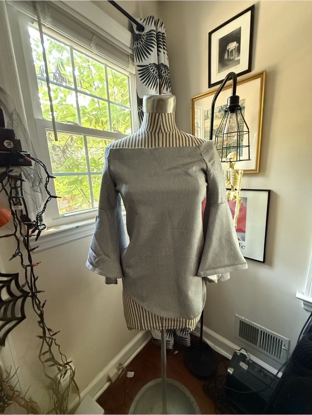 Fifteen Twenty Off-Shoulder Bell Sleeve Top